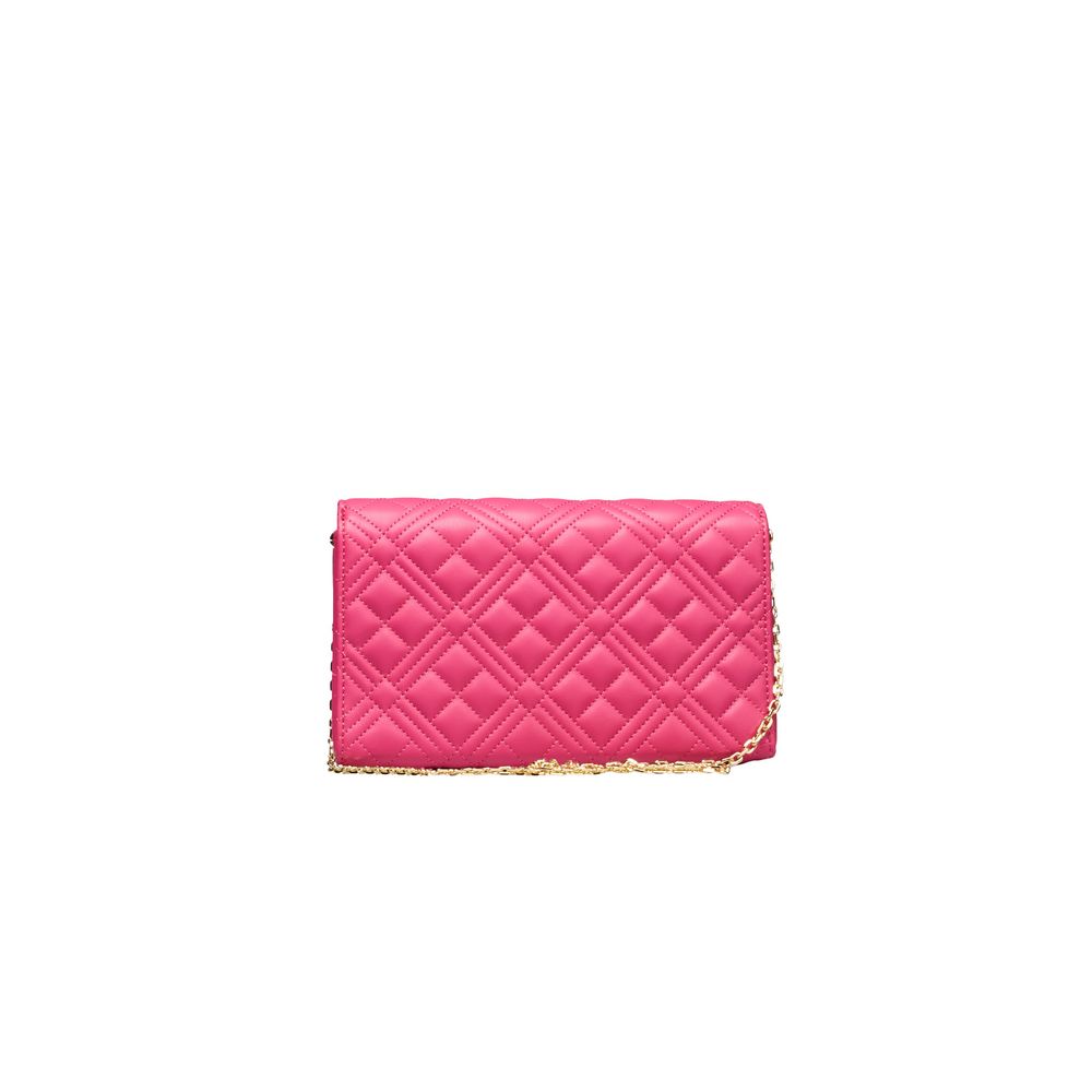 Love Moschino Fuchsia Polyethylene Women Crossbody