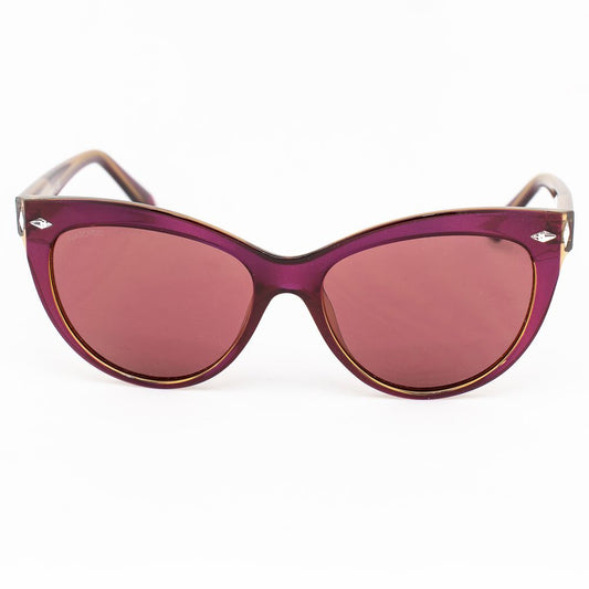 Swarovski Bordeaux Plastic Sunglasses