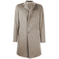 Made in Italy Beige Wool Vergine Jacket