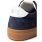 P448 Blue Leather Sneaker