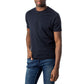 Armani Exchange Blue Cotton T-Shirt