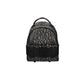 Armani Exchange Black Cotton Backpack