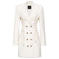 PINKO White Polyester Suits & Blazer