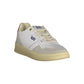 Gas White Artificial Leather Sneaker