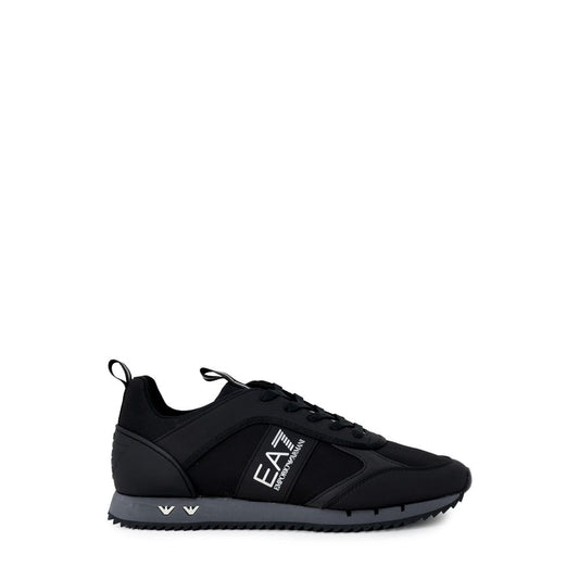 EA7 Emporio Armani Black Polyamide Sneaker