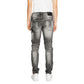 Icon Gray Cotton Jeans & Pant