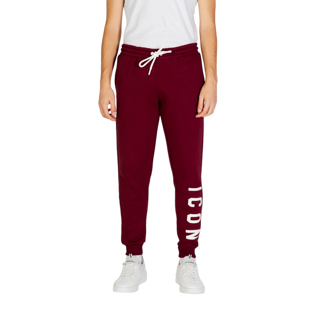 Icon Bordeaux Cotton Jeans & Pant