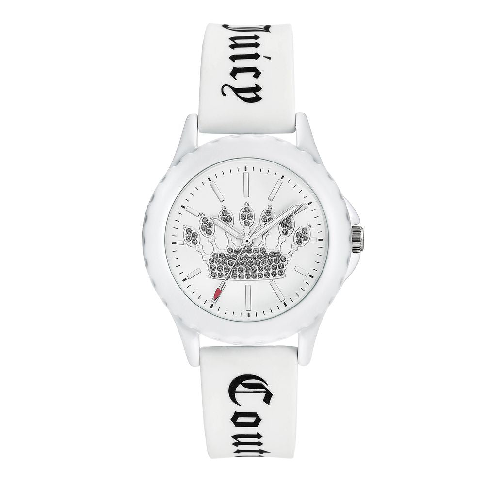 Juicy Couture White Silicone Watch