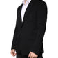 Dolce & Gabbana Black Wool Single Breasted Formal Blazer