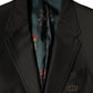 Dolce & Gabbana Black Bee Wool Single Breasted Formal Blazer