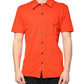 Dolce & Gabbana Orange Cotton Button Down Casual Polo Shirt