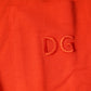 Dolce & Gabbana Orange Cotton Button Down Casual Polo Shirt