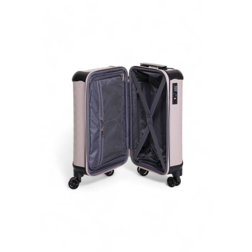 Guess Pink Polyethylene Luggage And Travel