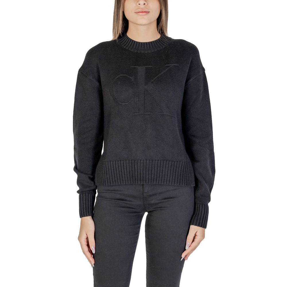 Calvin Klein Jeans Black Organic Cotton Sweater