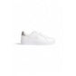 Calvin Klein Jeans Silver Leather Sneaker