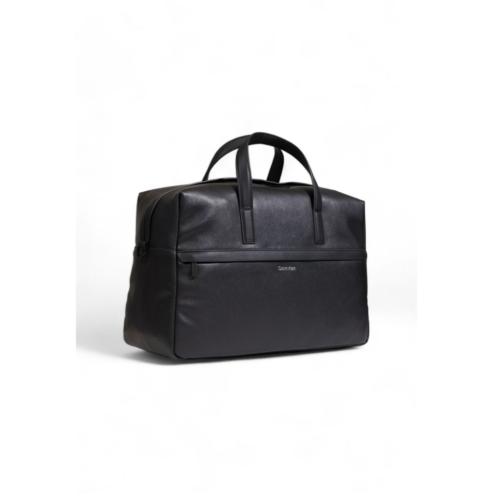 Calvin Klein Black Recycled Polyester Bag