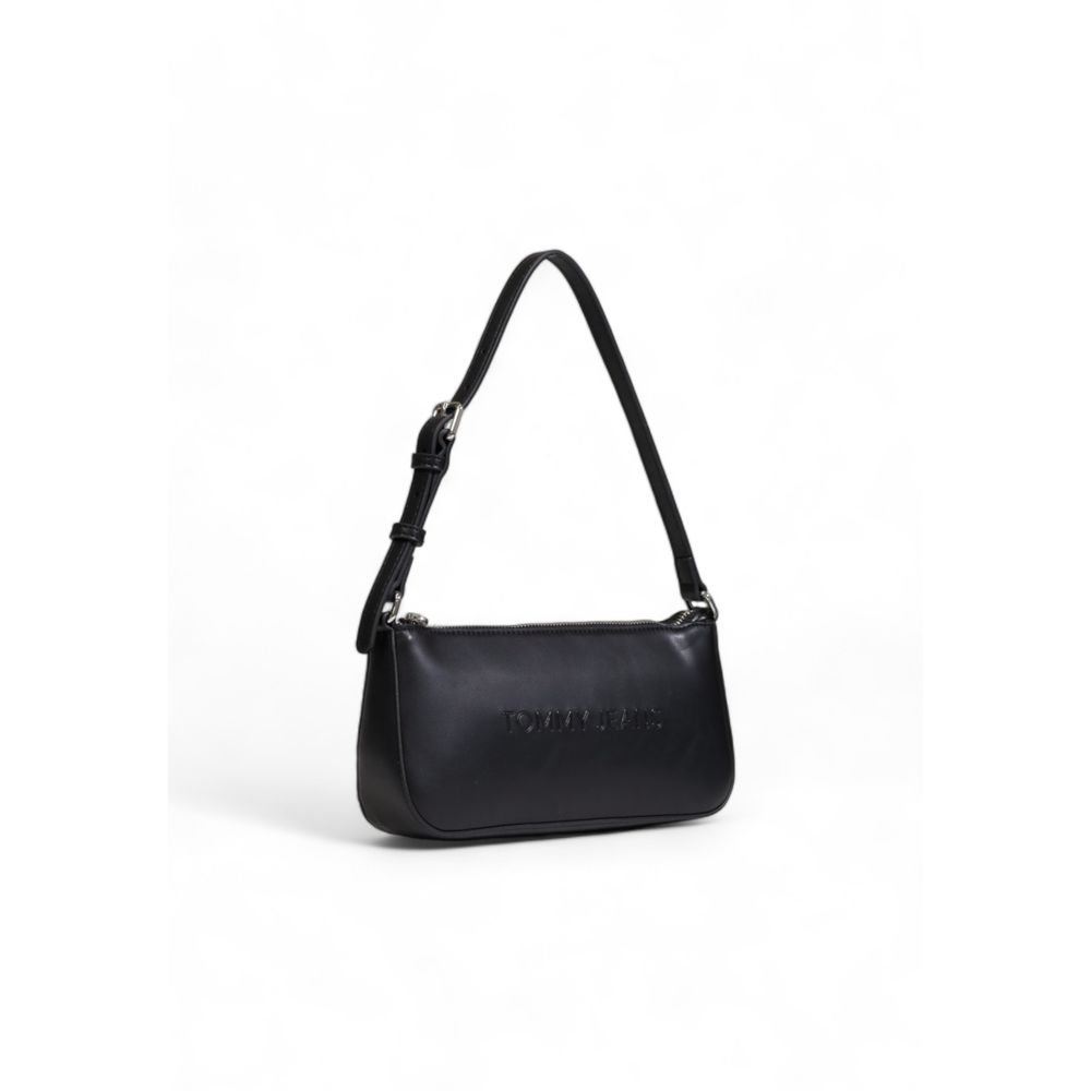 Tommy Hilfiger Black Polyethylene Handbag