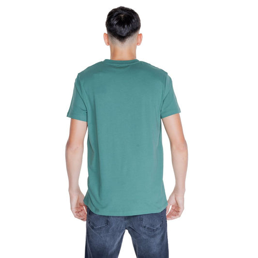 Peuterey Green Cotton T-Shirt