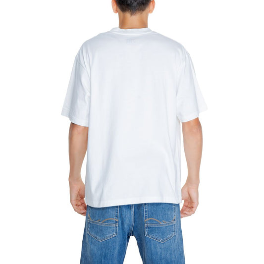 Replay White Cotton T-Shirt