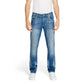 Gas Blue Cotton Jeans & Pant