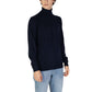 Gas Blue Cotton Sweater