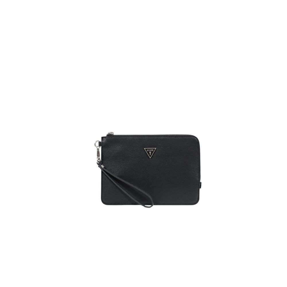 Guess Black Polyethylene Luggage And Travel