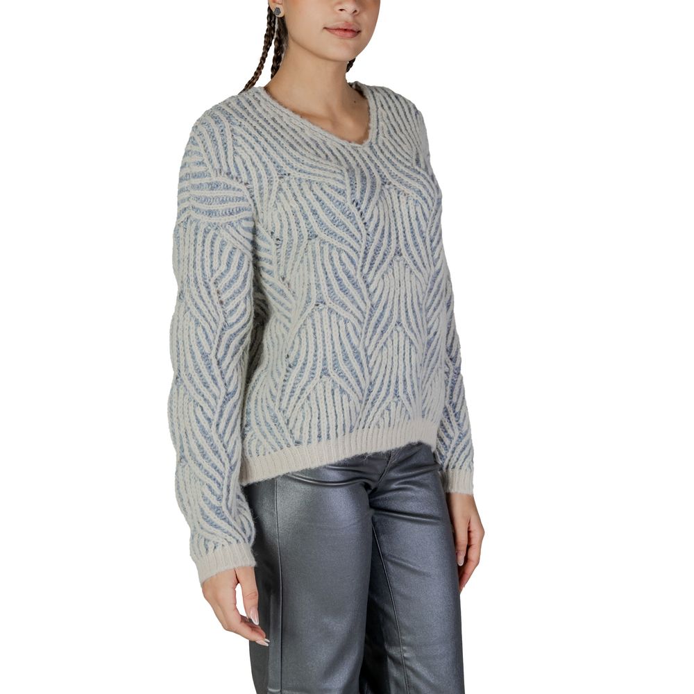 Only Blue Recycled Polyester Sweater