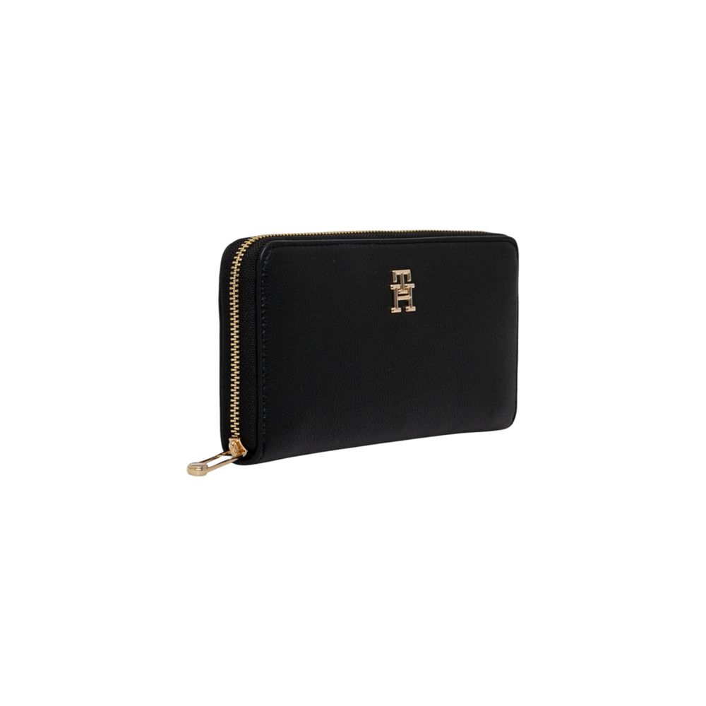 Tommy Hilfiger Black Recycled Polyester Wallet