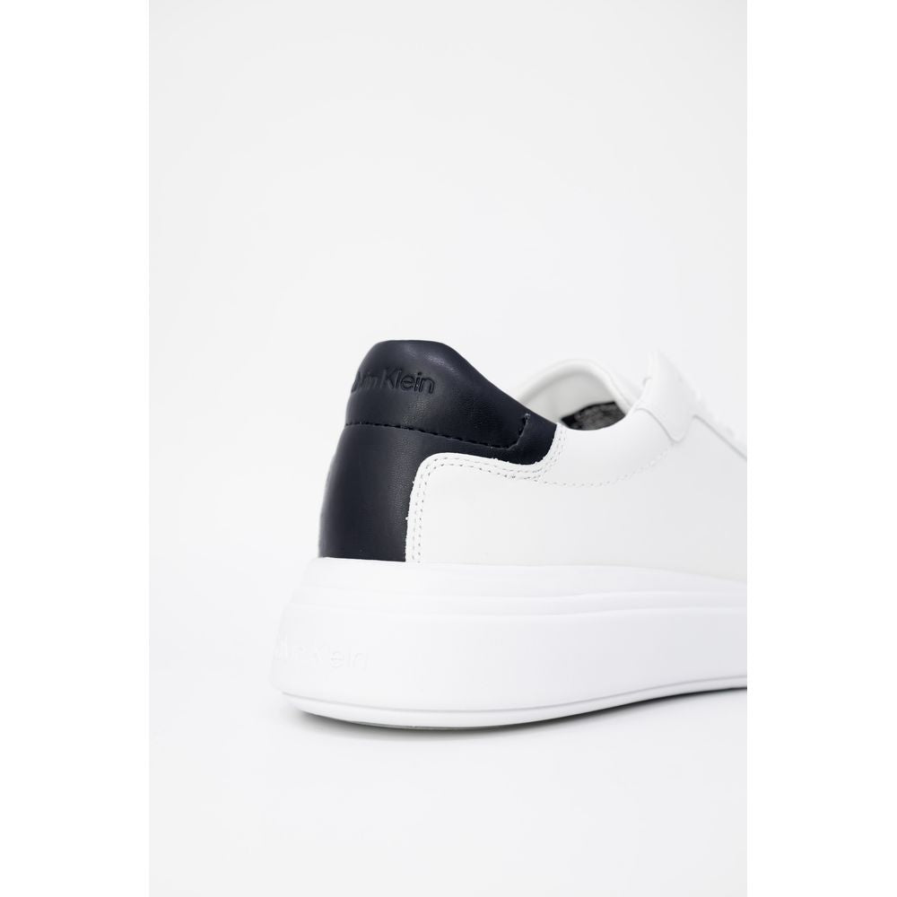 Calvin Klein White Leather Sneaker