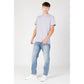 Calvin Klein Jeans Blue Cotton Jeans & Pant