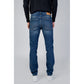 Gas Blue Cotton Jeans & Pant