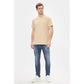 Calvin Klein Jeans Beige Organic Cotton T-Shirt