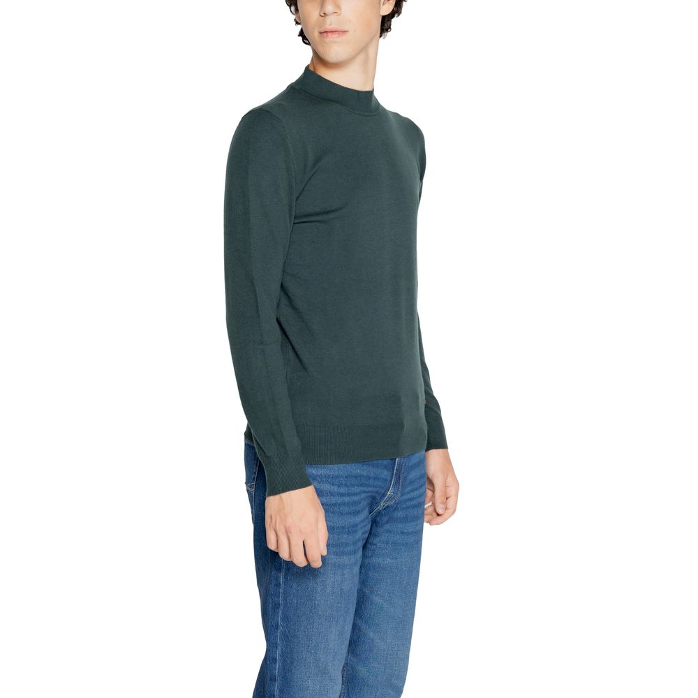 Gianni Lupo Green Polyester T-Shirt