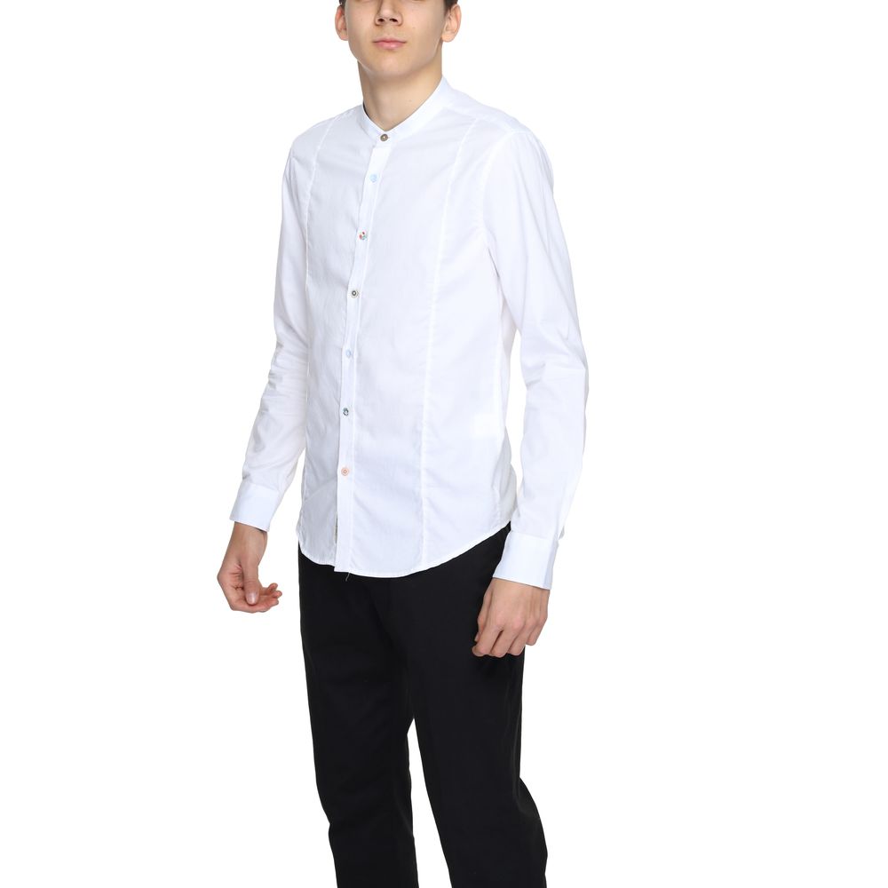 Gianni Lupo White Cotton Shirt