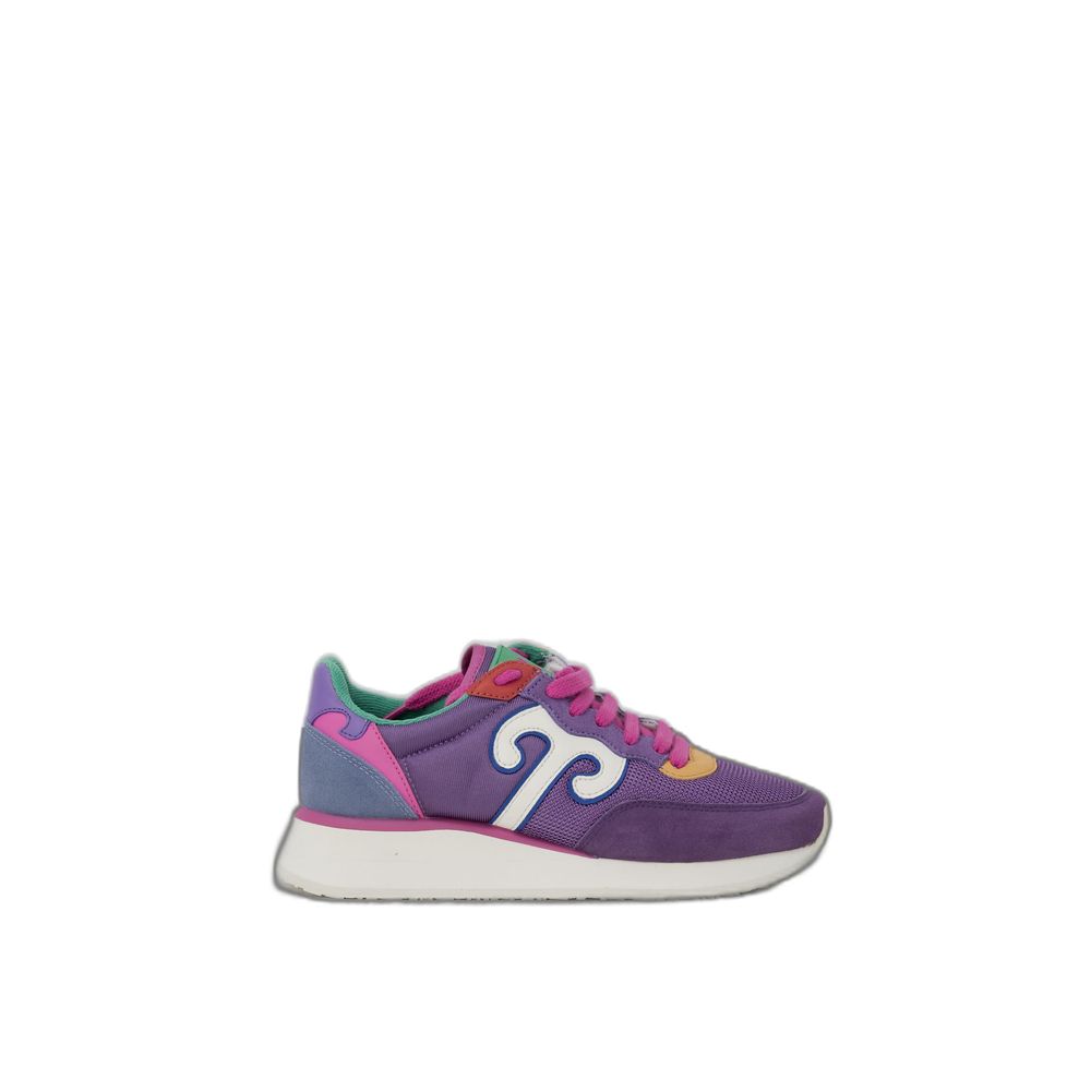 Wushu Purple Leather Sneaker