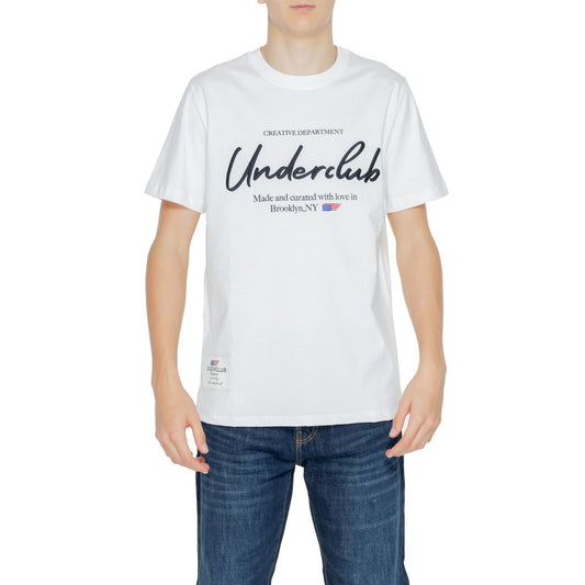 Underclub White Cotton T-Shirt