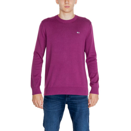 Tommy Hilfiger Jeans Purple Organic Cotton Sweater