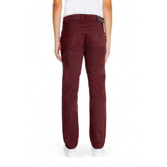 Jeckerson Red Cotton Jeans & Pant