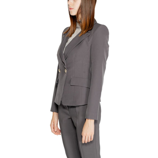 Rinascimento Gray Polyester Suits & Blazer