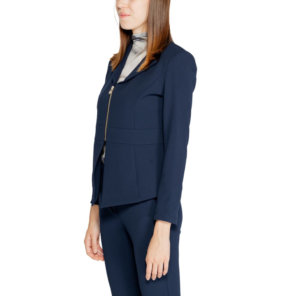 Rinascimento Blue Polyester Suits & Blazer