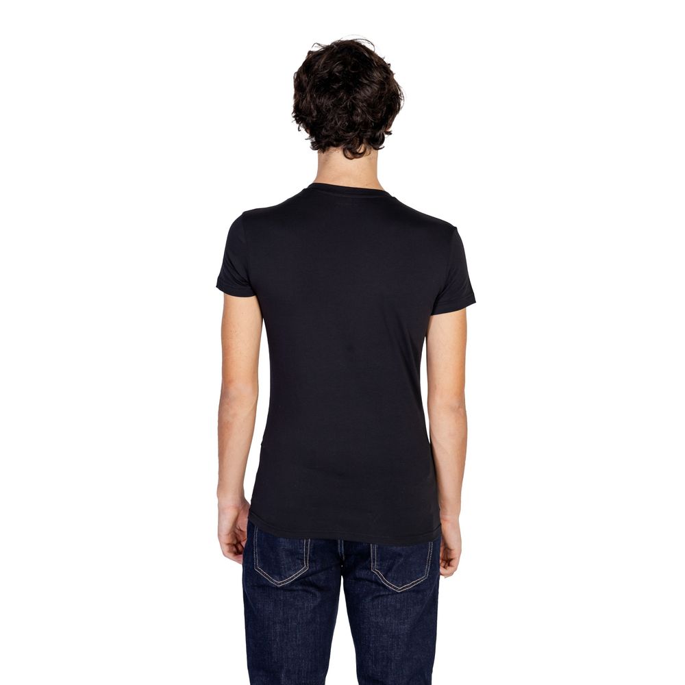 Emporio Armani Underwear Black Cotton T-Shirt