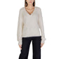 Vero Moda White Nylon Sweater