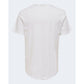 Only & Sons White Cotton T-Shirt