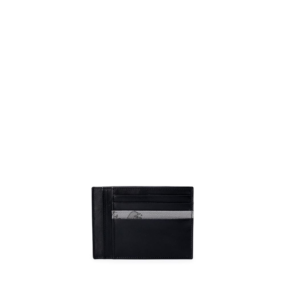 Alviero Martini Prima Classe Gray Leather Wallet