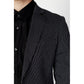 Antony Morato Black Cotton Blazer