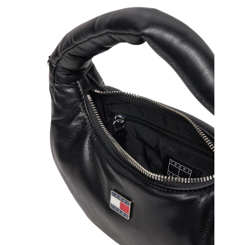 Tommy Hilfiger Jeans Black Polyethylene Handbag