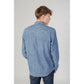 Tommy Hilfiger Jeans Blue Cotton Shirt