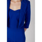 Rinascimento Blue Polyester Suits & Blazer