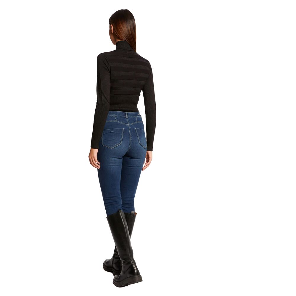 Morgan De Toi Black Viscose Sweater