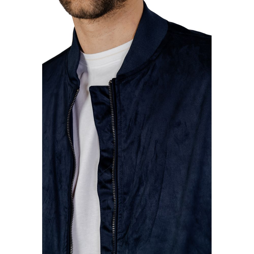 Hamaki-Ho Blue Polyester Jacket